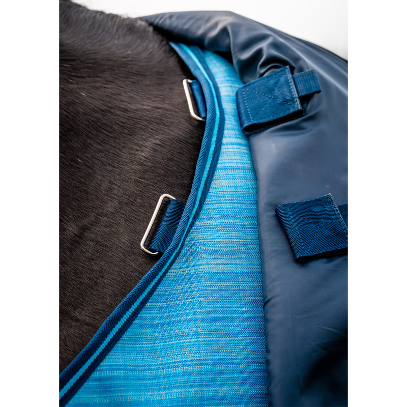 Horseware Amigo Hero 900 Revive Plus Turnout Rug - Ocean Blue/Navy/Electric Blue-6